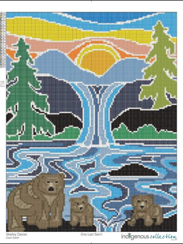 Diamond Art - One Last Swim by Micqaela Jones