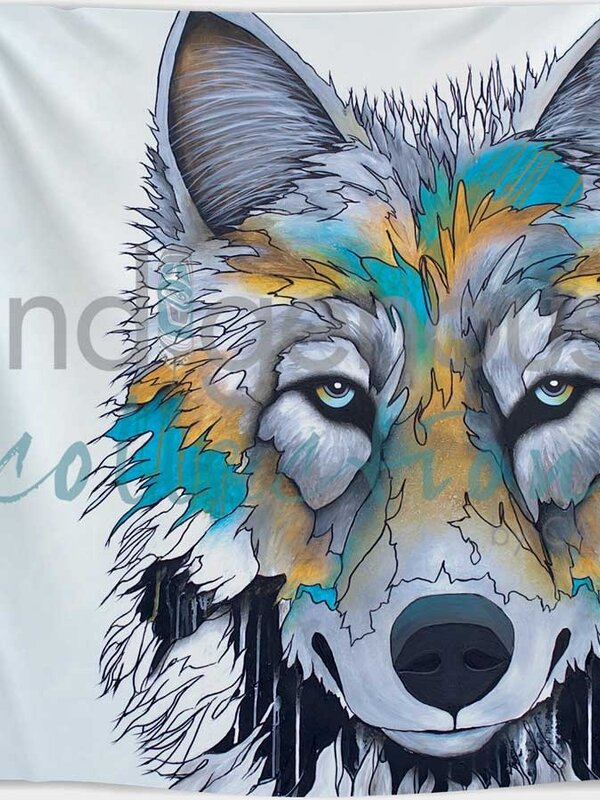 Fleece Blanket - Alpha by Micqaela Jones