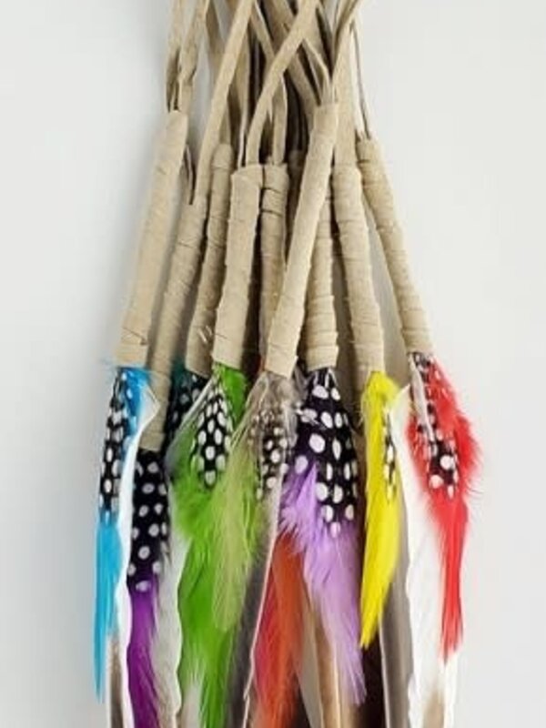 Feather Accessory Hanger 7" Assorted colours