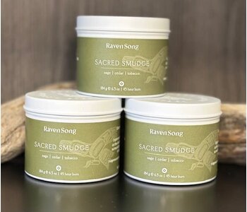 Raven Song Hand Poured  Candle - Sacred Smudge