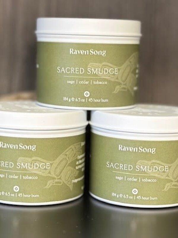 Raven Song Hand Poured  Candle - Sacred Smudge