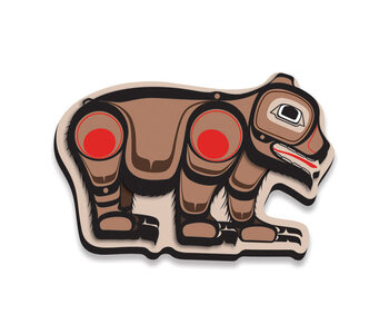 3D Magnet - Bear by Adam Lewis