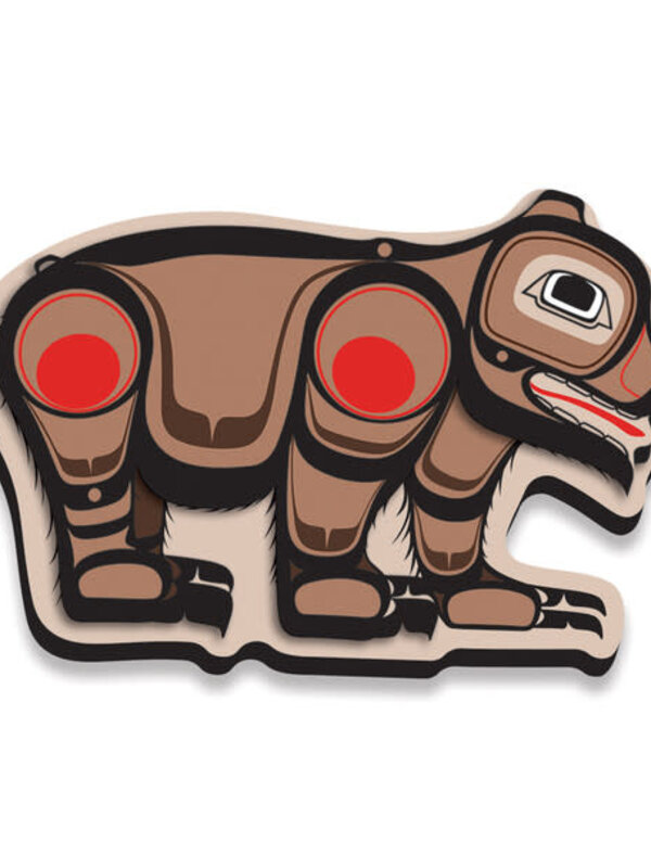 3D Magnet - Bear by Adam Lewis