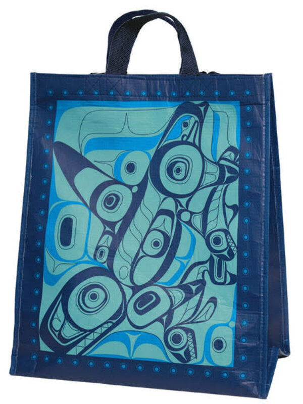 Eco Bag Large - Orca Song by Morgan Asoyuf