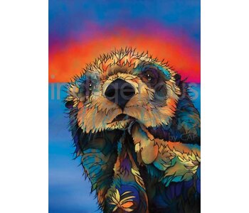 Art card 6"x9" Sunshine's Treasure by Micqeala Jones