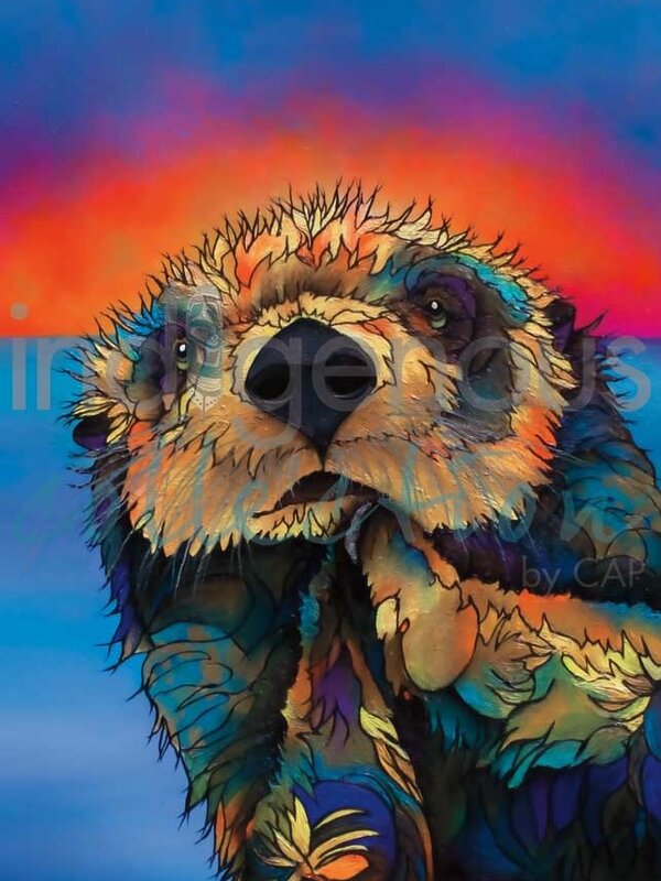 Art card 6"x9" Sunshine's Treasure by Micqeala Jones