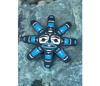 18" Wall Plaque - Sun by Raven Wolden