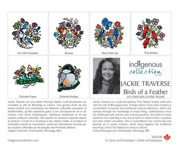 Boxed Cards - 4"x6" Birds of a Feather by Jackie Traverse