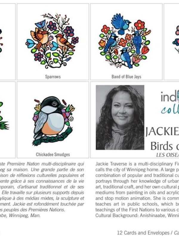 Boxed Cards - 4"x6" Birds of a Feather by Jackie Traverse