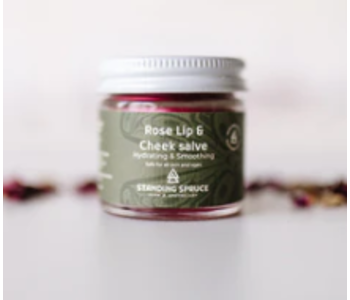 Rose Lip & Cheek Salve by Standing Spruce