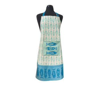Apron - Salmon in the Wild by Simone Diamond