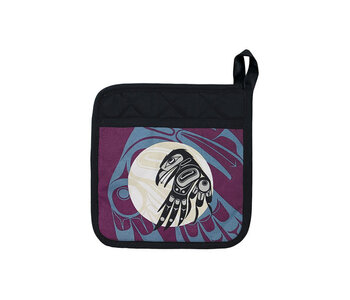 Potholder - Raven Moon by Allan Weir