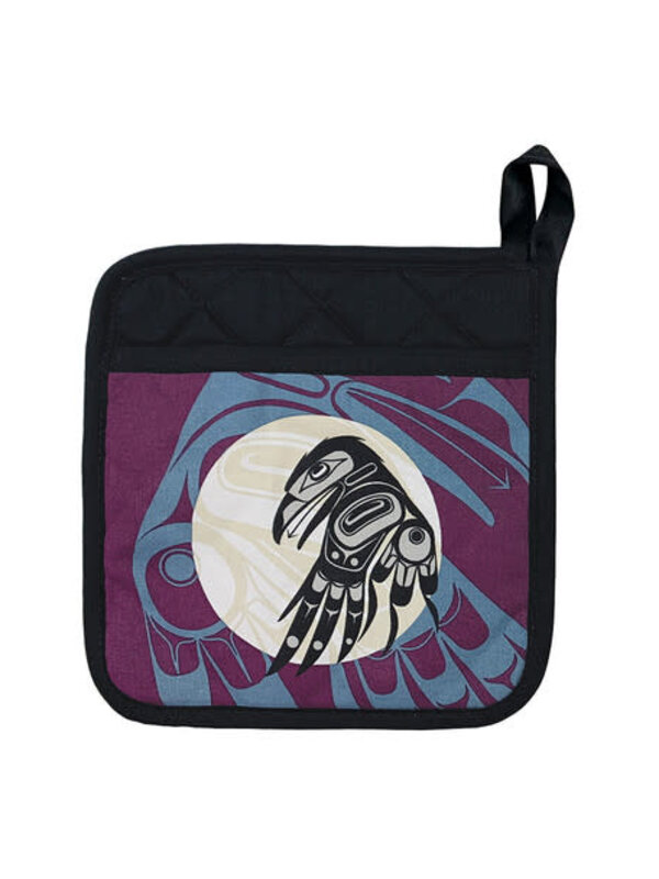 Potholder - Raven Moon by Allan Weir