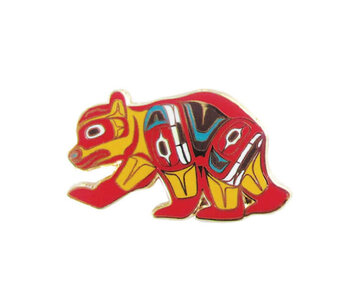 Enamel Pin- Bear by Ben Houstie