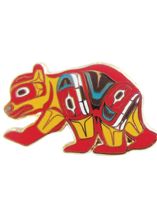 Enamel Pin- Bear by Ben Houstie