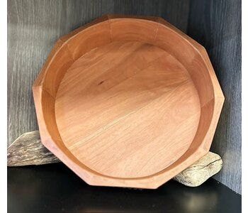 Octagon Hand crafted tray by Maurice Lenglet