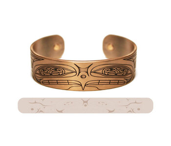 Copper Plated Bracelet - Higher Power by Ernest Swanson