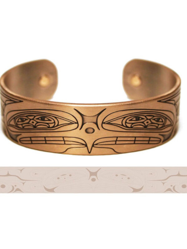 Copper Plated Bracelet - Higher Power by Ernest Swanson