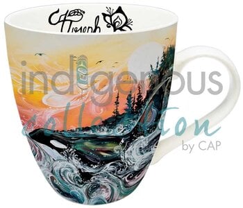 Art Mug Killer Whale Sunset