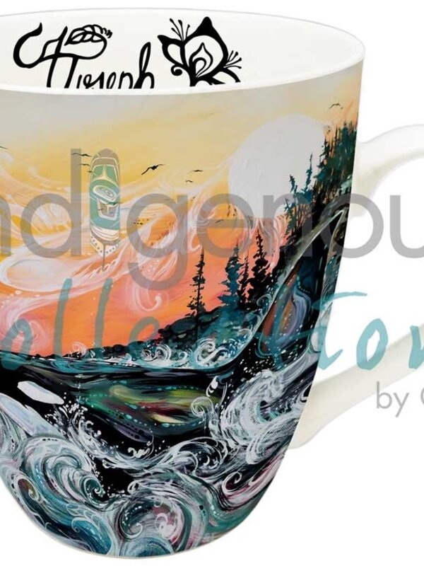 Art Mug Killer Whale Sunset