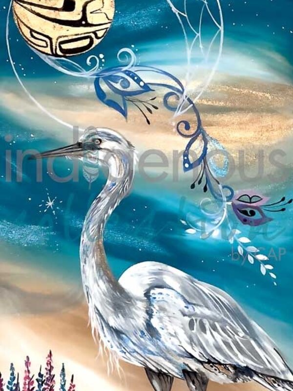 Matted & Framed Art Card -  Harmony by Karen Erickson