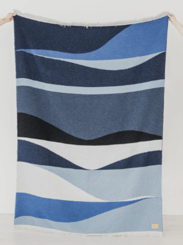 Mini Tipi Eco Friendly Blanket - River by Trisha Pitura