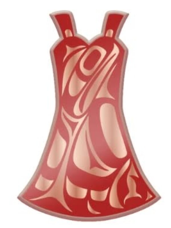 2025 Red Dress Pins  by  Bayja Morgan-Banke.