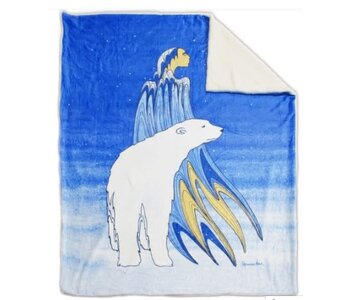 Mother Winter Baby Blanket by Maxine Noel