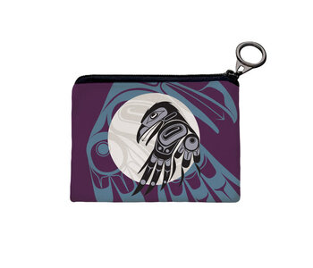 Coin Purse - Raven Moon by Allan Weir