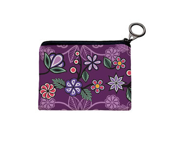 Coin Purse - Ojibwe Florals by Storm Angeconeb