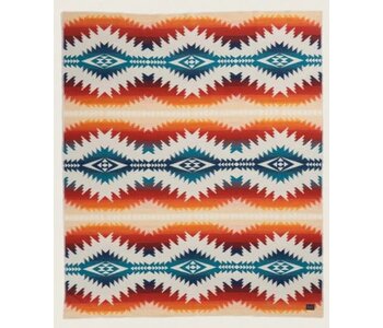 Pendleton Blanket - Sunset Pass Blue/Rust