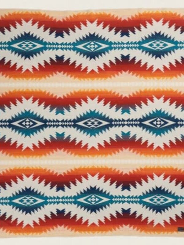 Pendleton Blanket - Sunset Pass Blue/Rust