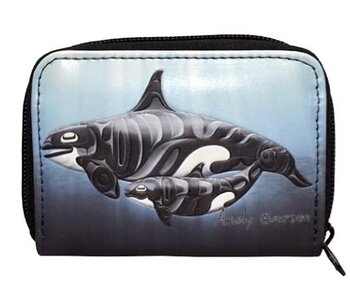 Zippered Change Purse Protection by Andy Everson