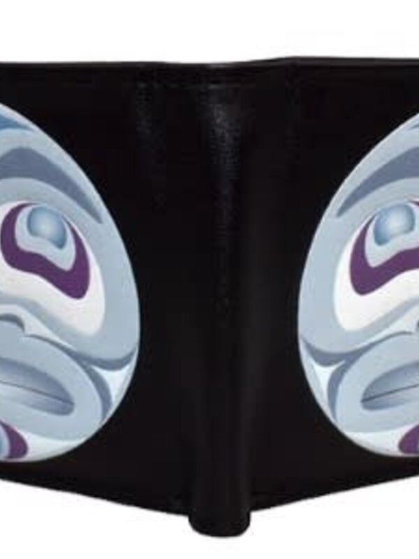 Men's Wallet - Moon Face by Alex Helin