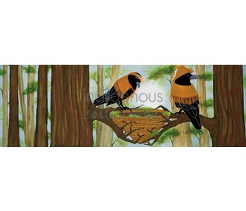 Art Card Watching Over You by Shelley Davies