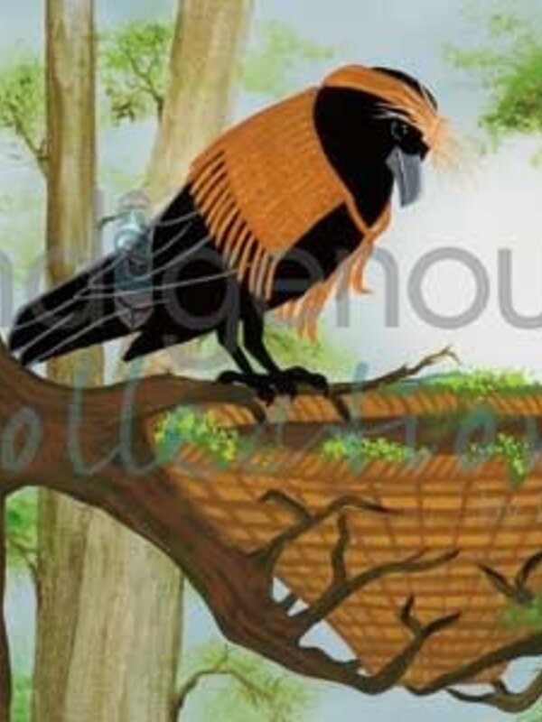Art Card Watching Over You by Shelley Davies