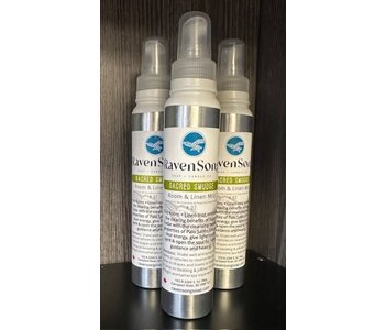 Room Spray Sacred Smudge Smokeless  -Sage + Cedar + Tobacco Leaf by Raven Song