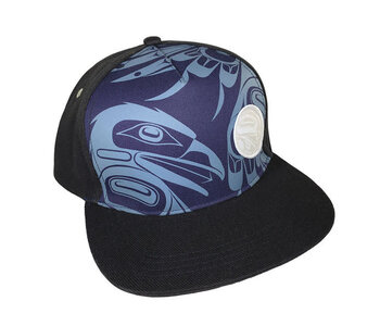 Snap Back Cap - Raven Moon by Allan Weir