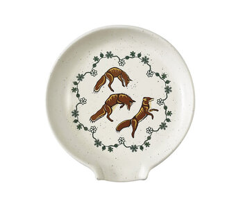Spoon Rest - Foxes (Wagooshna) by Storm Angeconeb