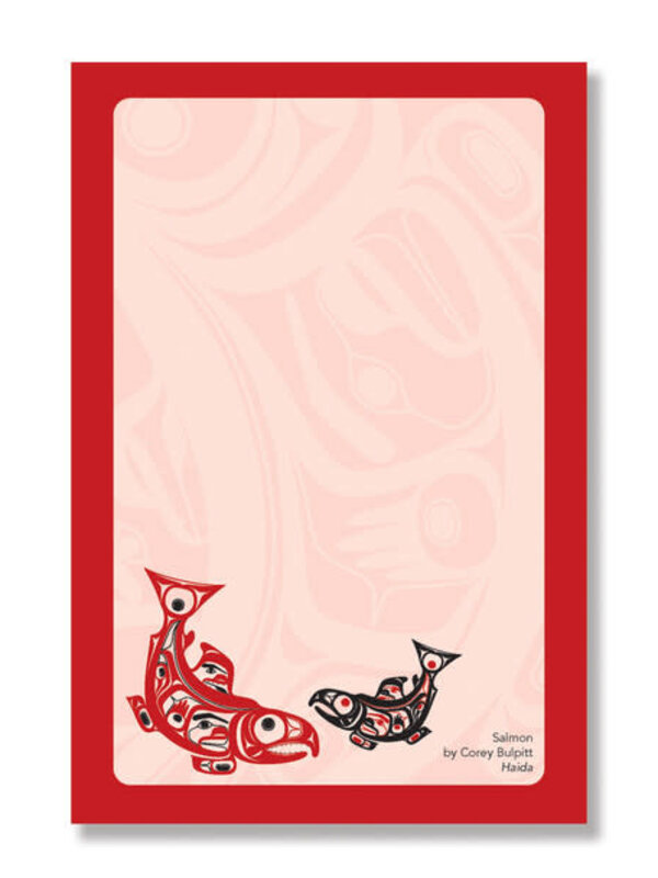 Notepad - Salmon by Corey Bulpitt
