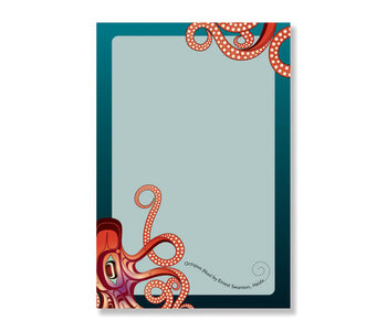 Notepad - Octopus (Nuu) by Ernest Swanson