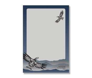 Notepad - Soaring Eagle by Corey Bulpitt