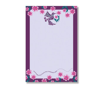 Notepad - Hummingbird by Franics Dick