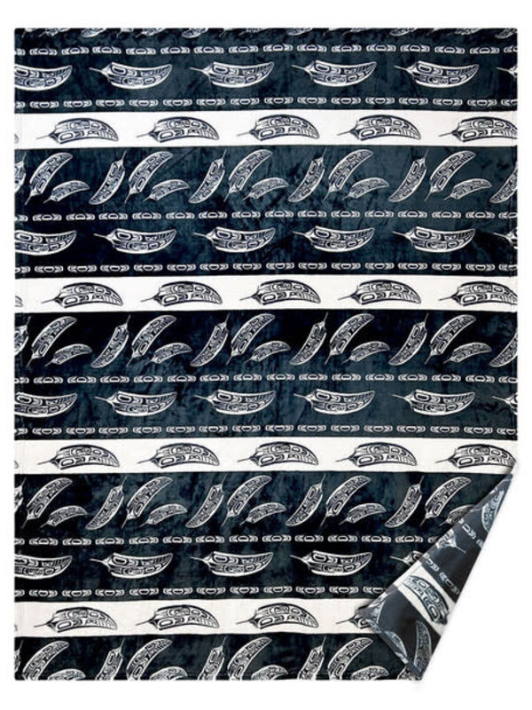 Fleece Blanket - Gift of Honour by Francis Horne Sr