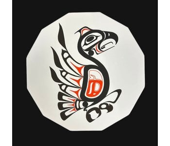 Canvas Art Drum by Garrett - First Salmon