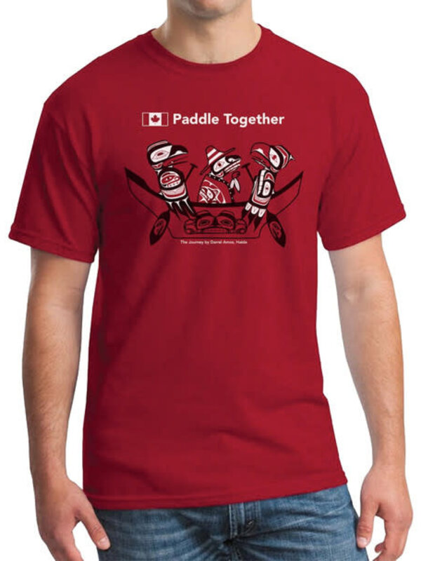 Paddle Together T-Shirt by Darrel Amos