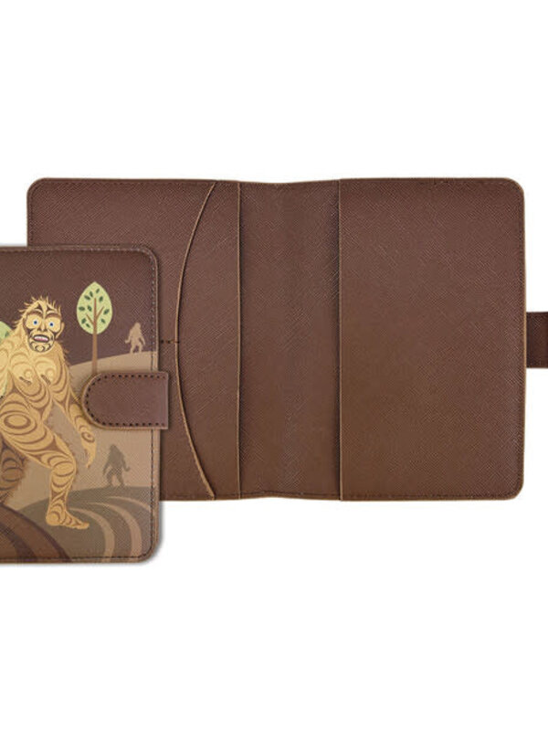 Passport Holder - Sasquatch by Francis Horne Sr