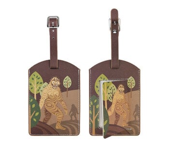 Luggage Tag - Sasquatch by Francis Horne Sr