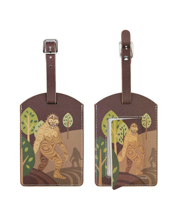 Luggage Tag - Sasquatch by Francis Horne Sr