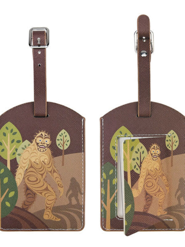 Luggage Tag - Sasquatch by Francis Horne Sr
